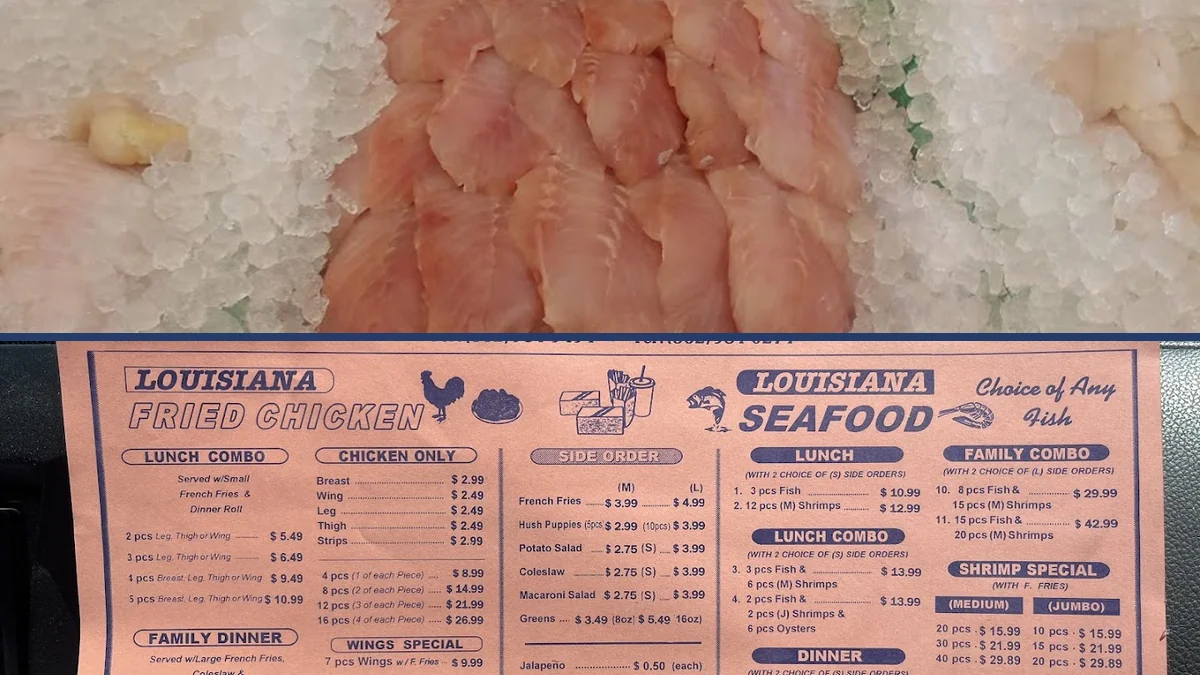 Fish, Chicken, and Lunch